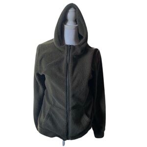 NWOT Bkolouuoe Women Lightweight Hooded Jacket with pockets. Gray. Medium